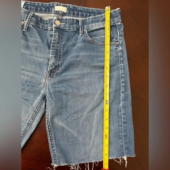 MOTHER Light Blue Denim Shorts - Picture 10 of 10